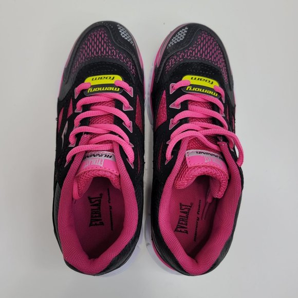 Everlast Dash Girl's Youth Running Athletic Shoes Fuchsia/Black US Size 2M NIB - Picture 8 of 11